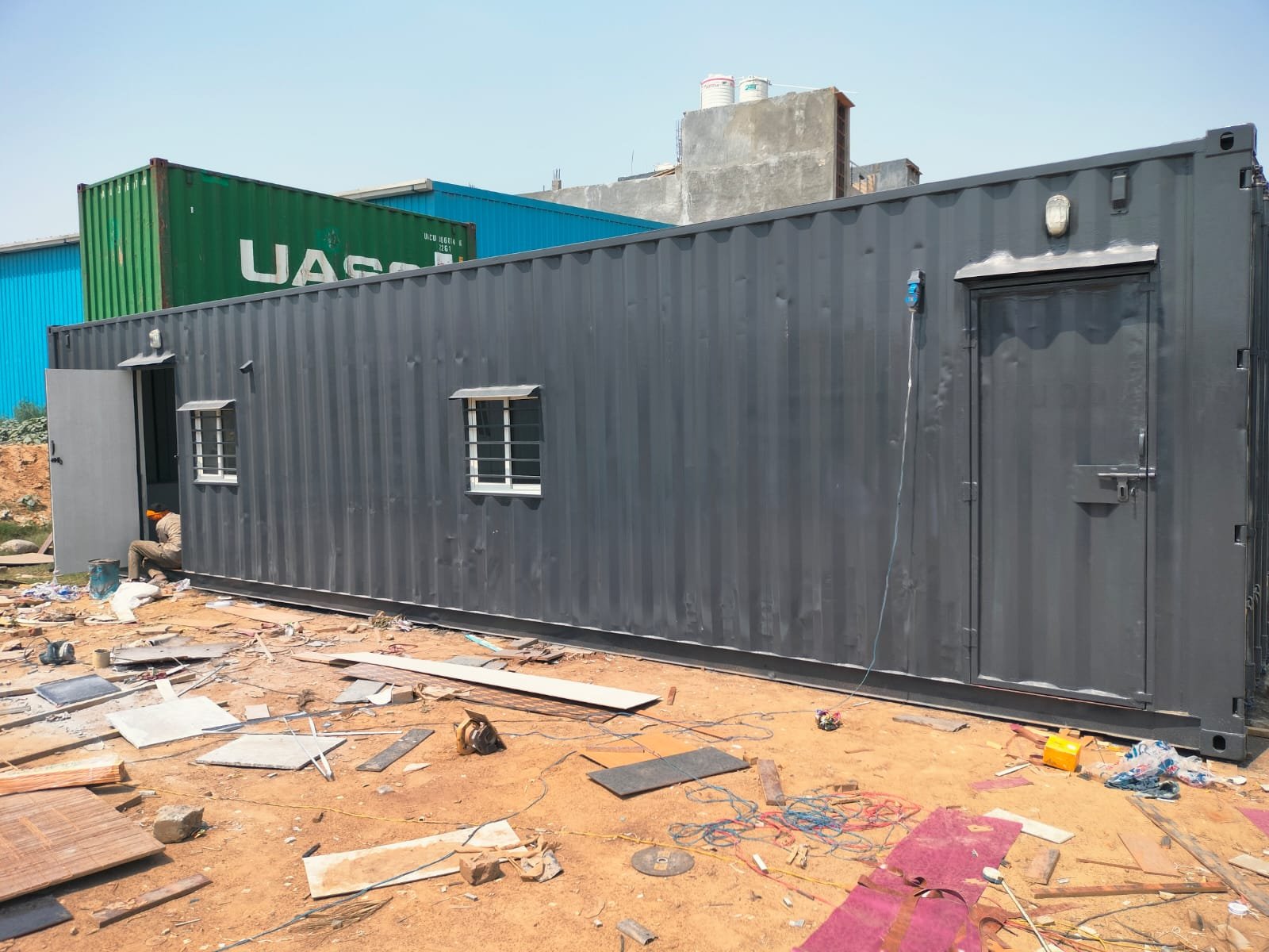 Rohan Builders project by IA Container